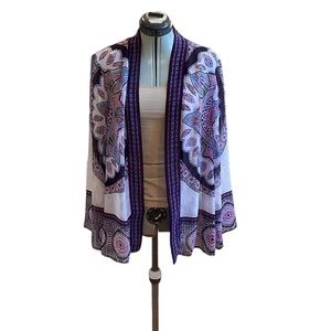 Chico’s Kimono style light jacket size M